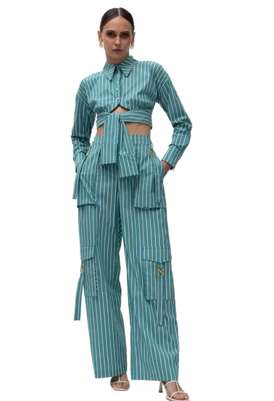 ριγέ παντελόνι favela.gr