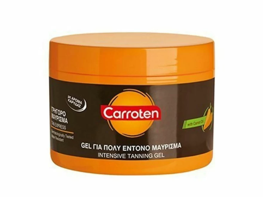 carroten tanning gel