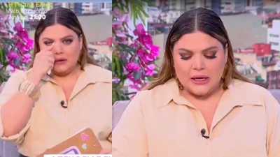 Δανάη Μπάρκα: «Όταν φεύγουν αυτοί οι άνθρωποι...» - Ξέσπασε σε κλάματα στον αέρα του MEGA για την κηδεία της Άννας Παναγιωτοπούλου