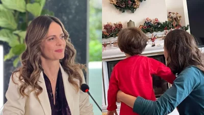 Έφη Αχτσιόγλου: Με τεράστια αυλή και κουζίνα - Η πολυτελής μονοκατοικία που μένει με τον γιο και τον σύντροφό της