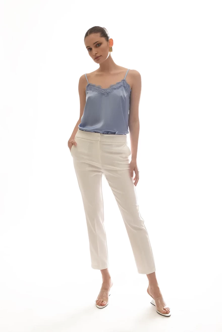 Twenty-29 λευκό παντελόνι