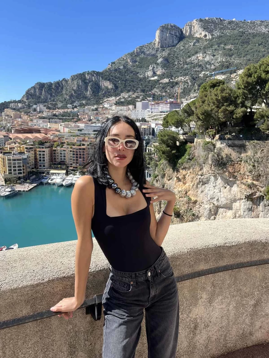 δίχρωμο κολιέ Emmanuela Eleutheriadou