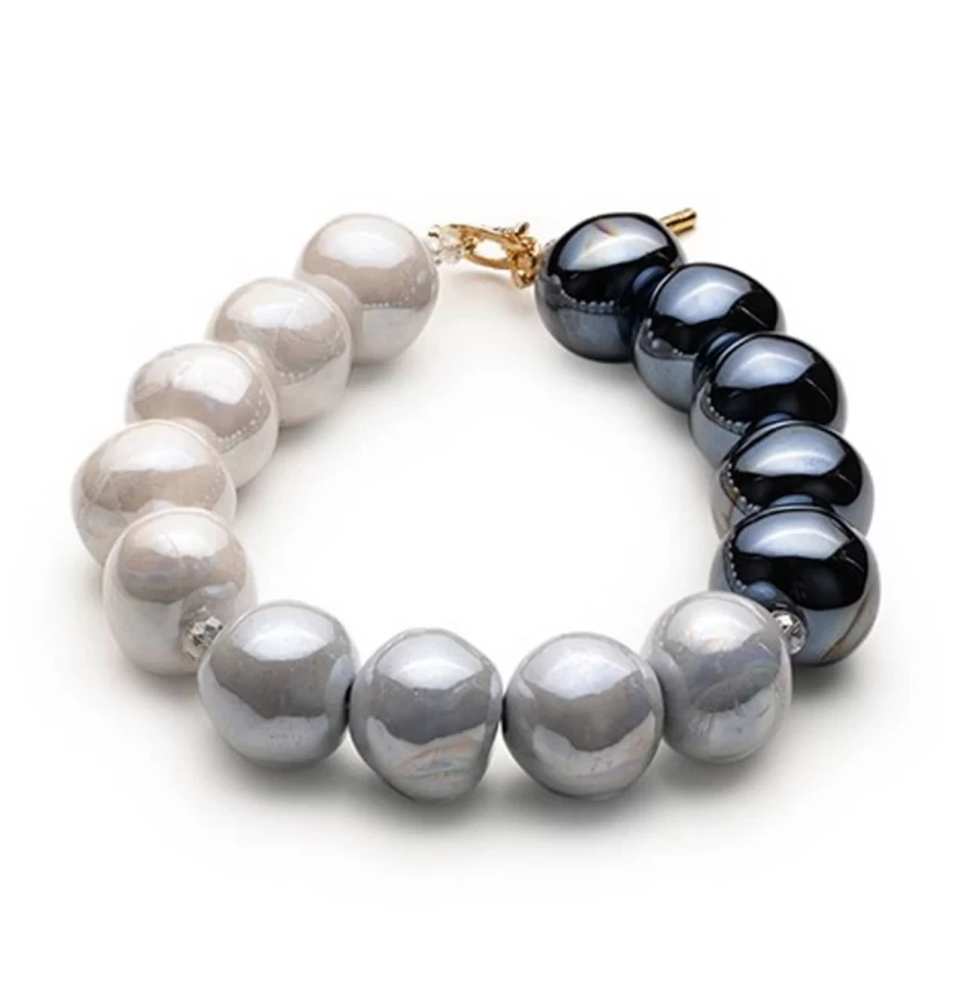 μεταλλιζέ κολιέ Emmanuela Eleutheriadou