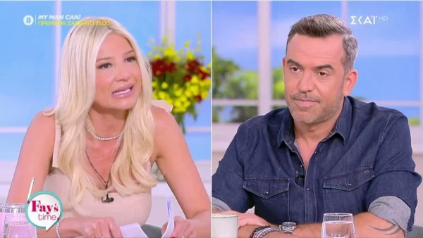 Φαίη Σκορδά: Η δημόσια συγγνώμη στον Στέφανο Κωνσταντινίδη - «Ήταν κάτι που ήταν πάνω στη δουλειά και...»