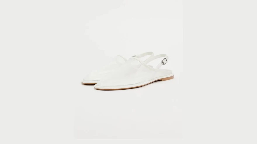 flats δίχτυ  zara