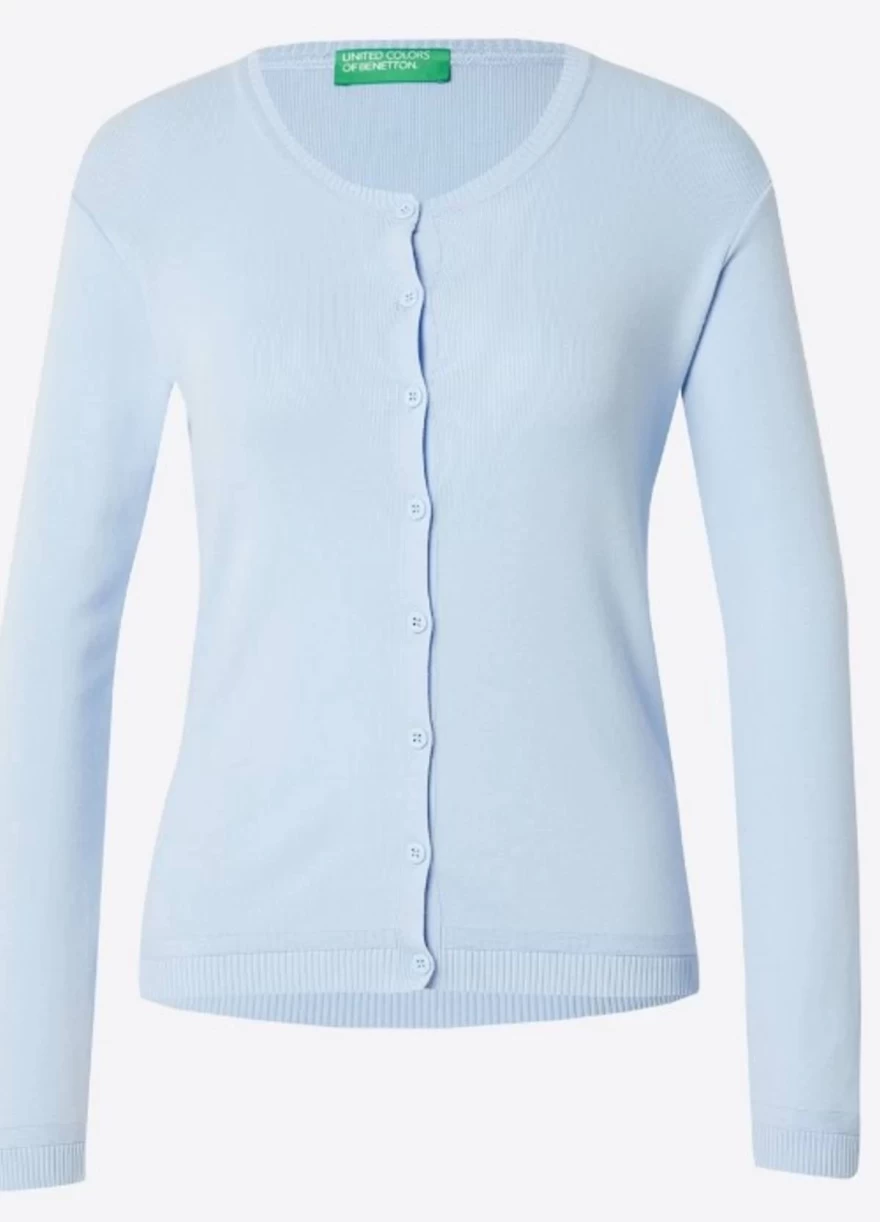 γαλάζια ζακέτα