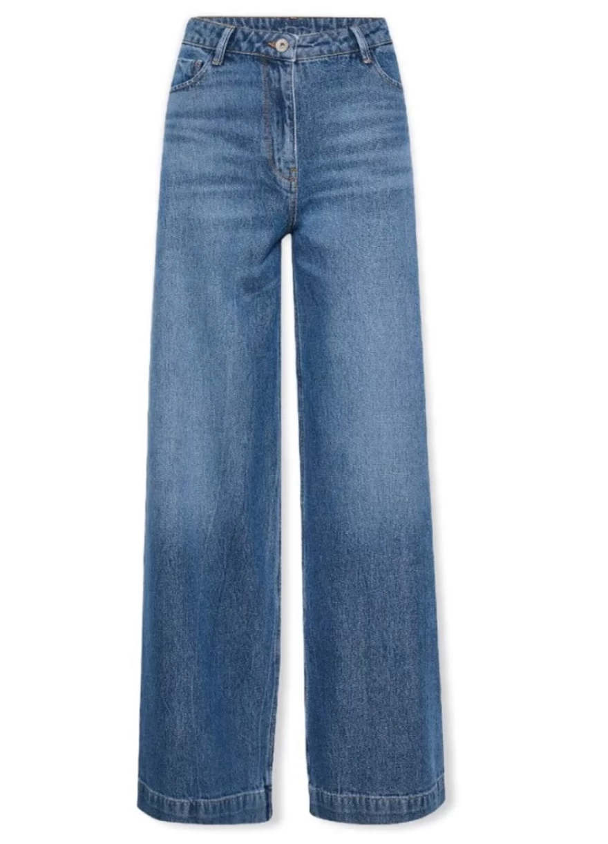 φαρδύ τζιν παντελόνι