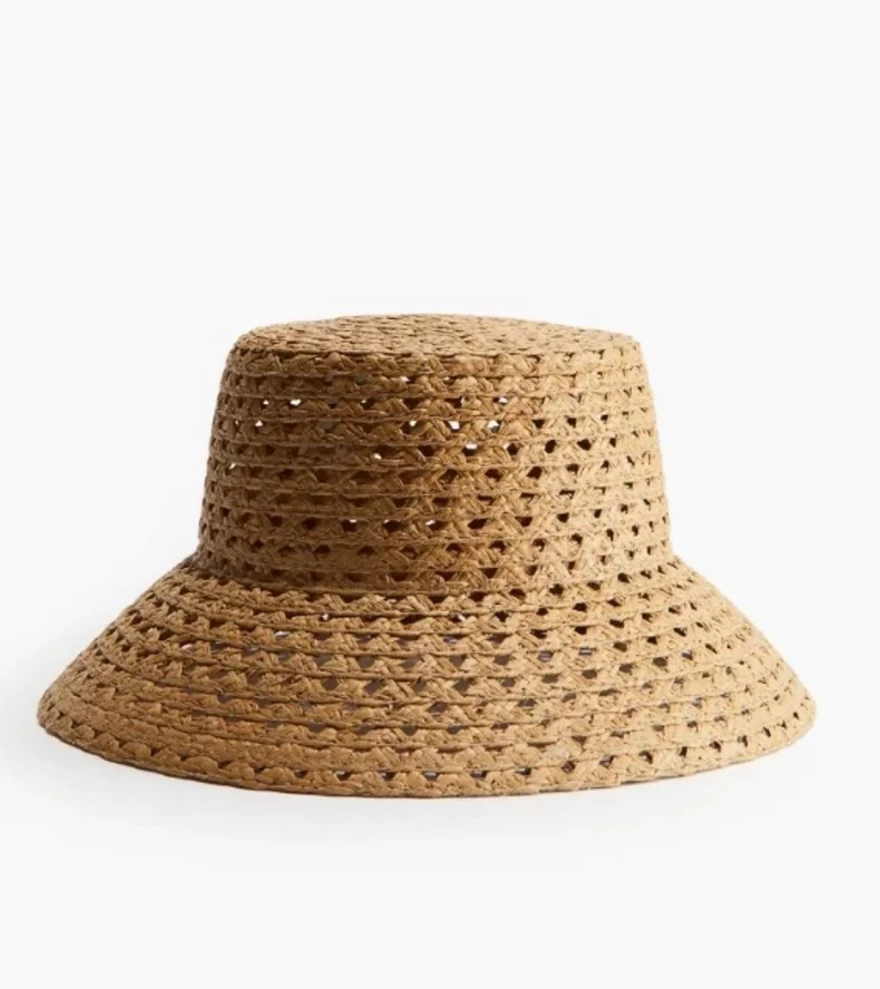 ψάθινο καπέλο Η&Μ