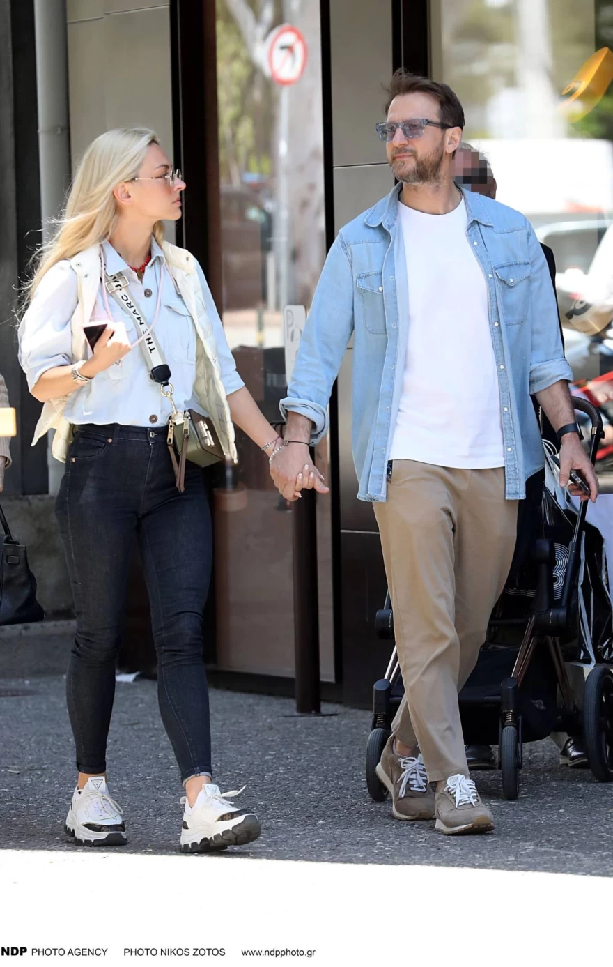 Κώστας Καραφώτης - Κάτια Μάνου - Γάμος