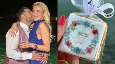 Κατερίνα Καινούργιου: Το ρομαντικό πάρτι για τα γενέθλια της δίπλα στη θάλασσα - Τι έγραφε πάνω η τούρτα της