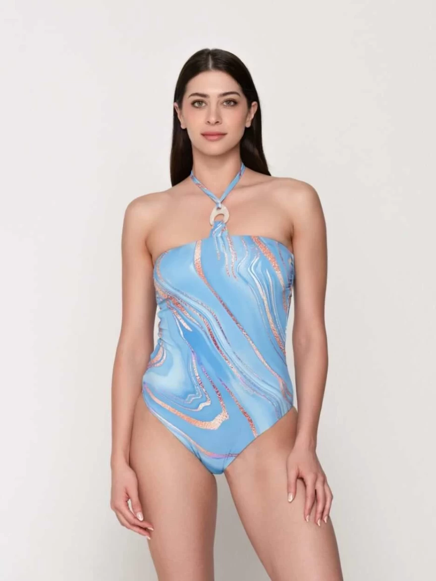 ολόσωμο εμπριμέ μαγιό LUNA