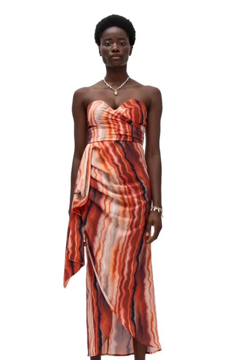 στράπλες φόρεμα favela.gr