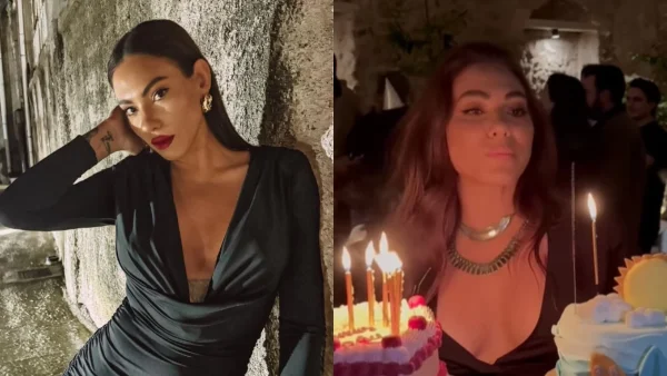 Ευρυδίκη Βαλαβάνη: Ασορτί με τον Γρηγόρη Μόργκαν στο πάρτι γενεθλίων της - Οι δημόσιες ευχές του και οι 2 τούρτες υπερπαραγωγή