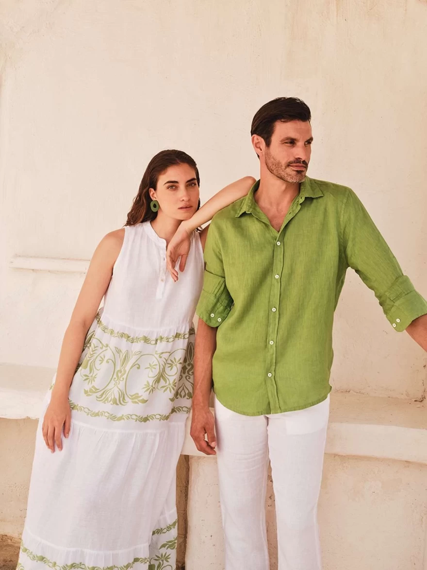 λινά σύνολα  hariscotton.com