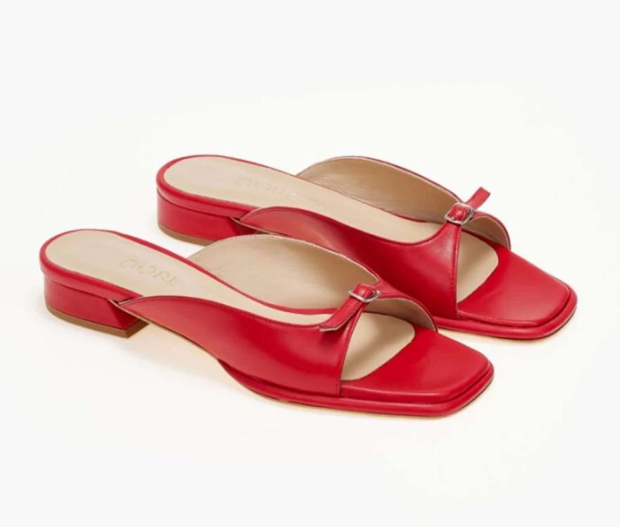 κόκκινα mules doreshoes.gr