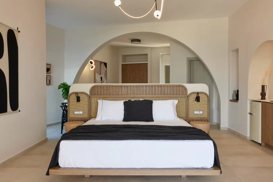 Το εντυπωσιακό δωμάτιο του Apanemo Hotel & Suites