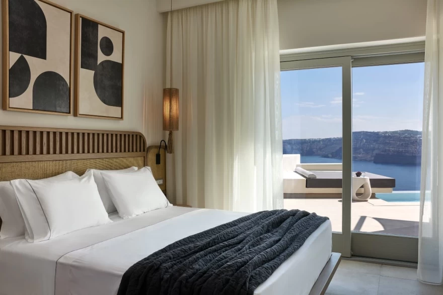 Το εντυπωσιακό δωμάτιο του Apanemo Hotel & Suites