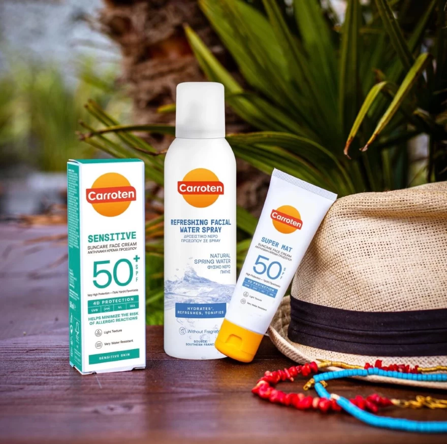 αντηλιακά προϊόντα carroten