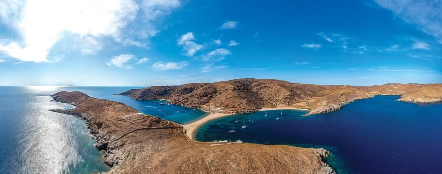 Κολώνα Κύθνος παραλίες