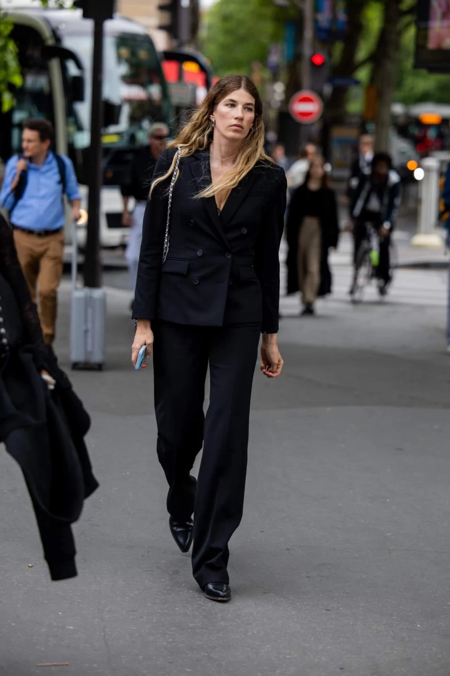 total black κοστούμι