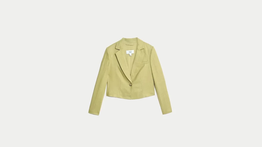 κοντό σακάκι marksandspencer.com