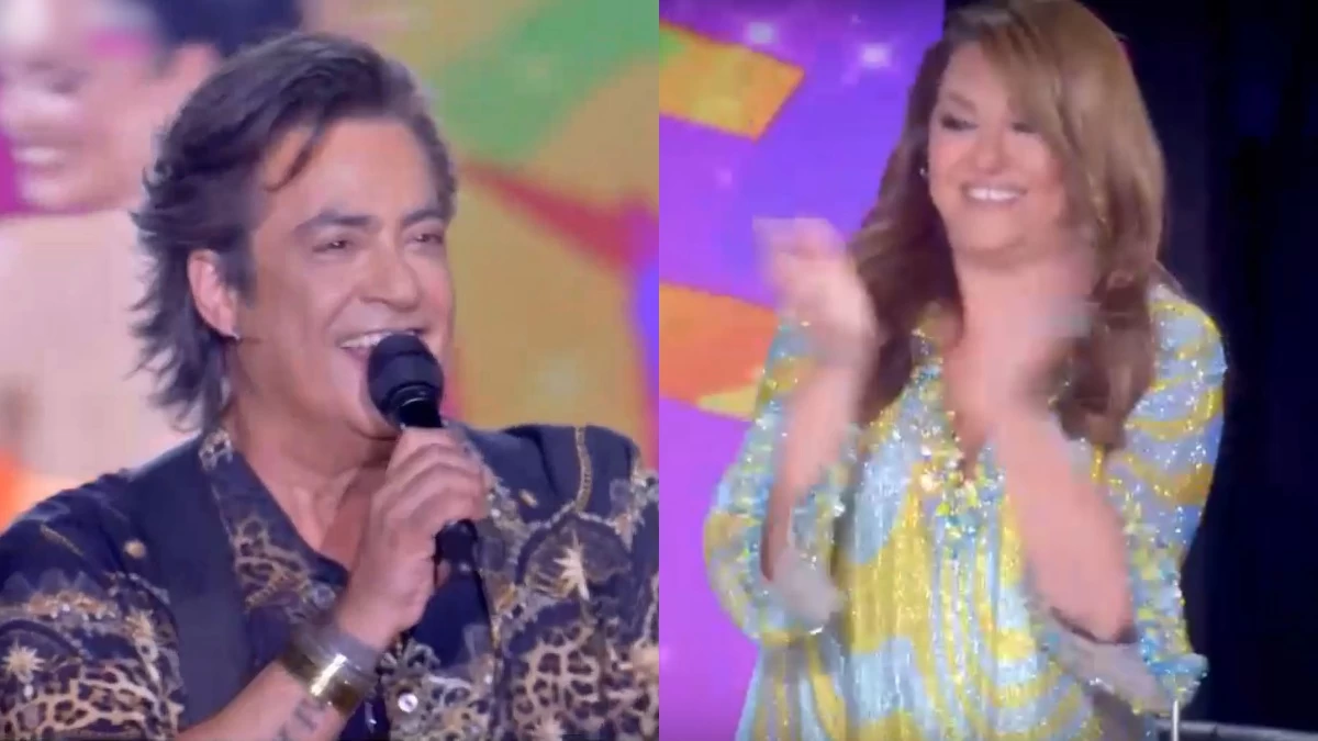 J2US - Έλαμψε η Καίτη Γαρμπή με την εμφάνιση του Διονύση Σχοινά: Τον χειροκρότησε όρθια