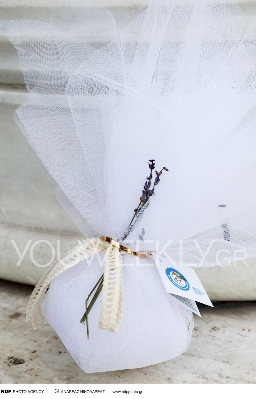 Μπομπονιέρα γάμου Παπαμιχαήλ Κολτζή