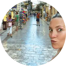  Κέιτ Χάντσον στο Ναύπλιο