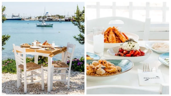 Η ψαροταβέρνα "Παντελής" στην Αντίπαρο φέρνει τη θάλασσα στο πιάτο μας!