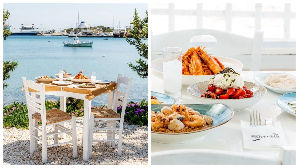 Η ψαροταβέρνα "Παντελής" στην Αντίπαρο φέρνει τη θάλασσα στο πιάτο μας!