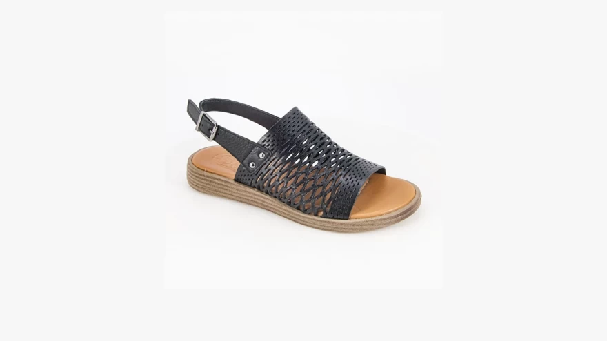 μαύρα πλεκτά πέδιλα safestep.gr