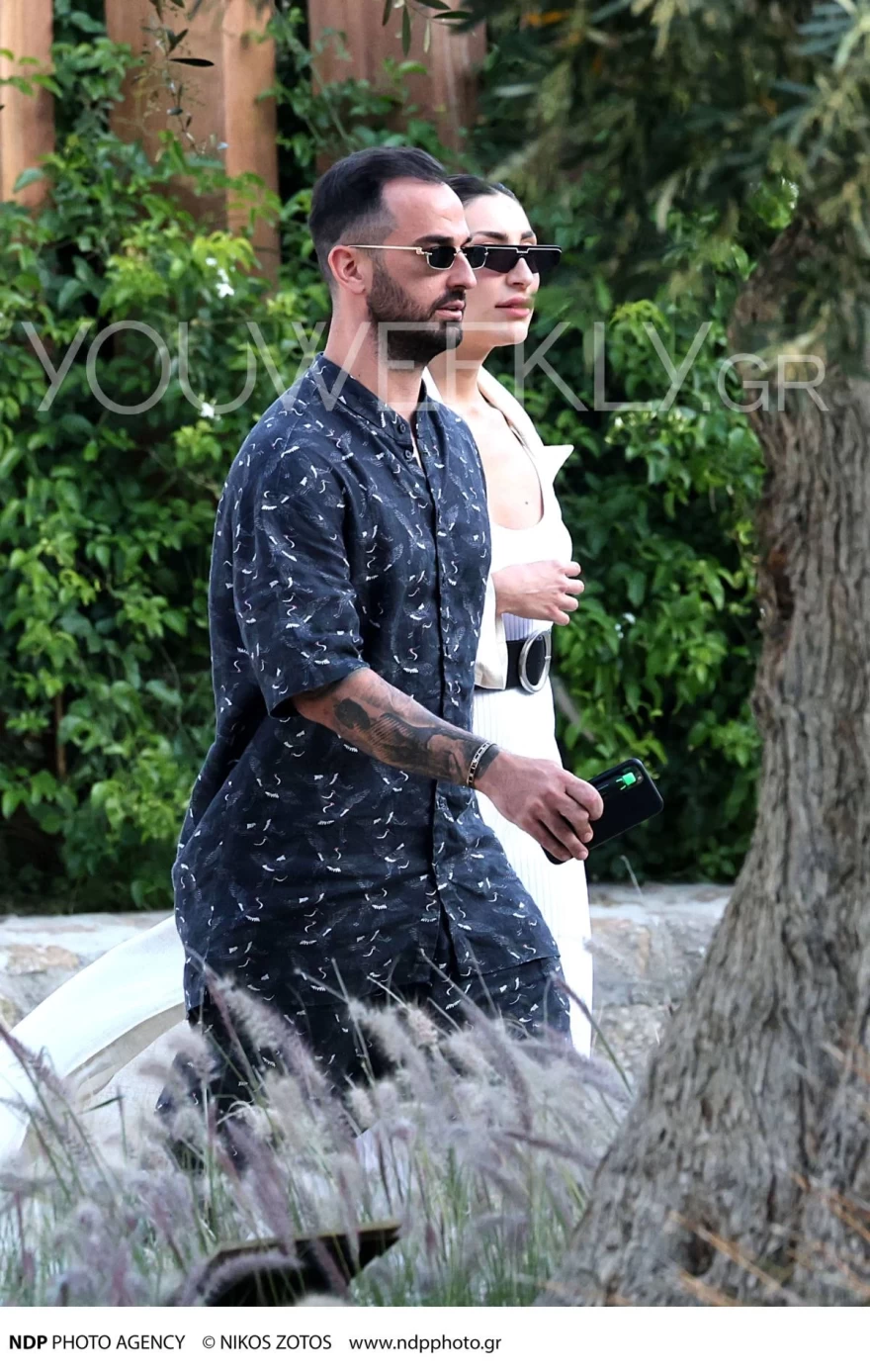 Άρης Σοϊλέδης νέα σύντροφος Μύκονος