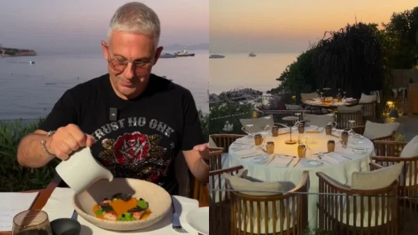 Τάσος Δούσης: Αυτό είναι ένα από τα ειδυλλιακά εστιατόρια της Βουλιαγμένης που προτιμά