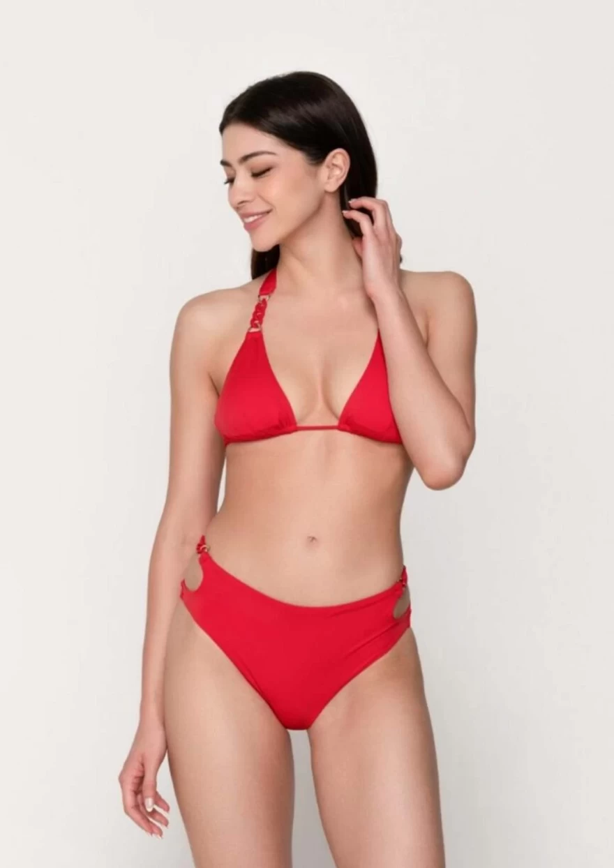 μπικίνι κόκκινο lunasplendida
