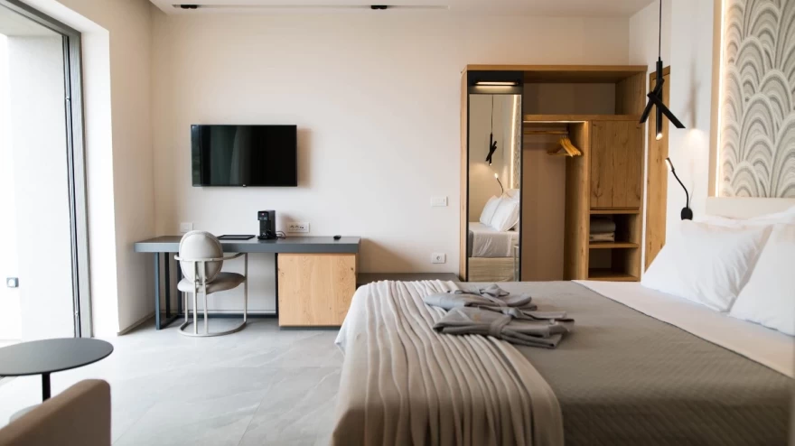 Οι σουίτες του Alissachni Seaside Hotel