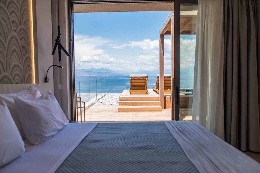 Οι σουίτες του Alissachni Seaside Hotel