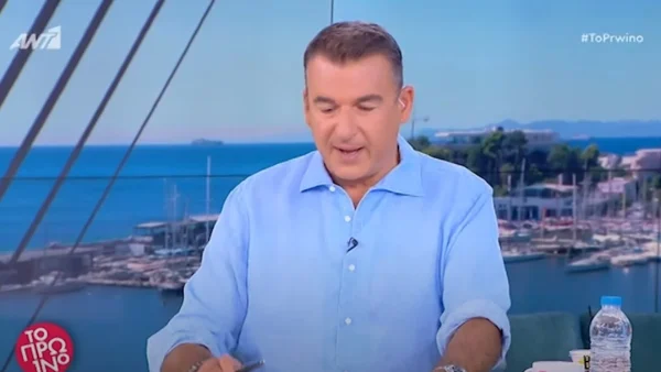 Γιώργος Λιάγκας: Καθυστέρησε να βγει στον αέρα το Πρωινό και πέταξε "καρφί" - «Ο Γιώργης Παπαδάκης την έκανε την...»