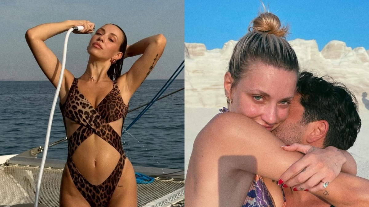 Γαρυφαλλιά Καληφώνη: Τα τετ α τετ με τον Χρήστο Μάστορα στην παραλία - Η τρυφερή του κίνηση