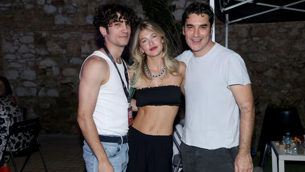 Χριστόφορος Παπακαλιάτης – Κλέλια Ανδριολάτου: Reunion μετά το τέλος των γυρισμάτων του Maestro