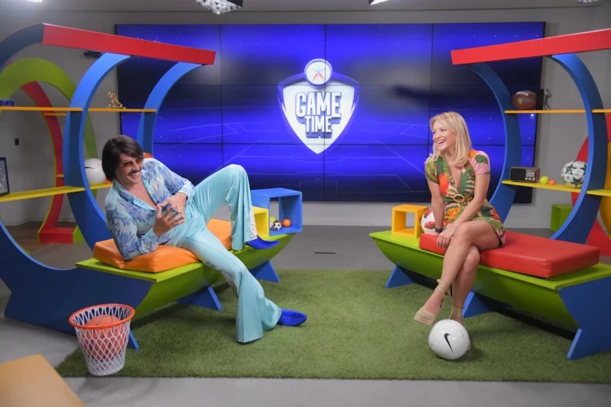 Ο Τόνι Σφήνος στο OΠΑΠ Game Time