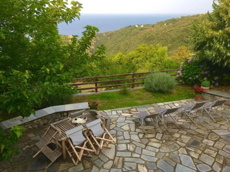 Νίκος Πορτοκάλογλου σπίτι Πήλιο