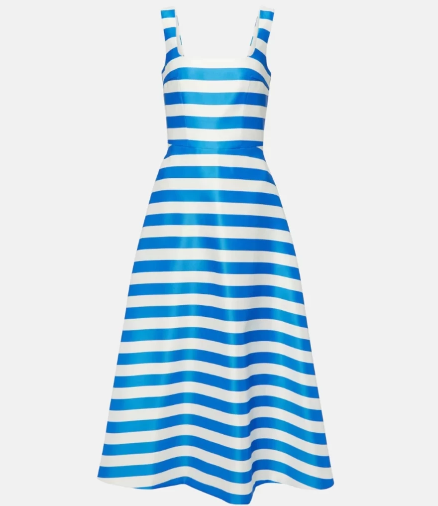 ριγέ φόρεμα