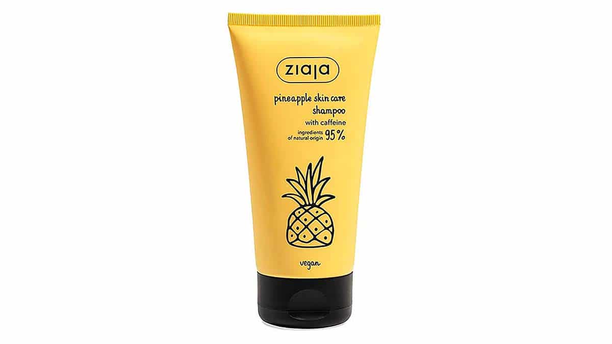 Vegan Σαμπουάν Pineapple Skin Care Shampoo, Ziaja(σε καταστήματα καλλυντικών, ινστιτούτα αισθητικής & φαρμακεία)
