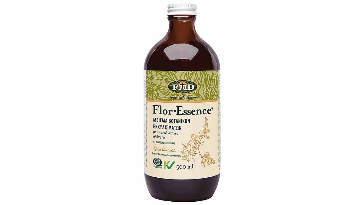 Μείγμα βοτανικών εκχυλισμάτων με αποτοξινωτικές ιδιότητες, Flora, Flor Essence, MedMelon (στα Φαρμακεία, www.medmelon.gr)