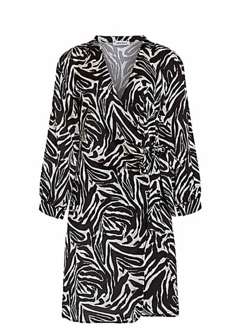 Φόρεμα με animal prints, Celestino, €28,99, celestino.gr