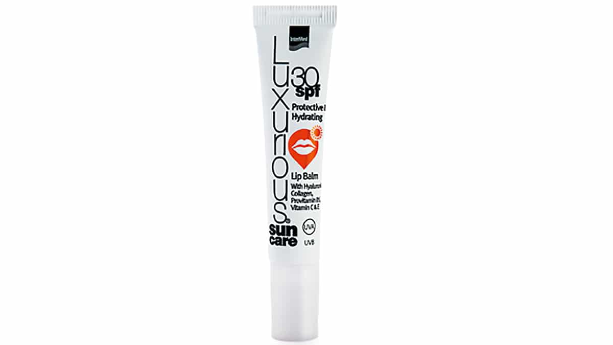 Προστατευτικό & ενυδατικό lip balm, Luxurious, Sun Care SPF30, Lip Balm, Protective & Hydrating, InterMed (στα Φαρμακεία από την InterMed)