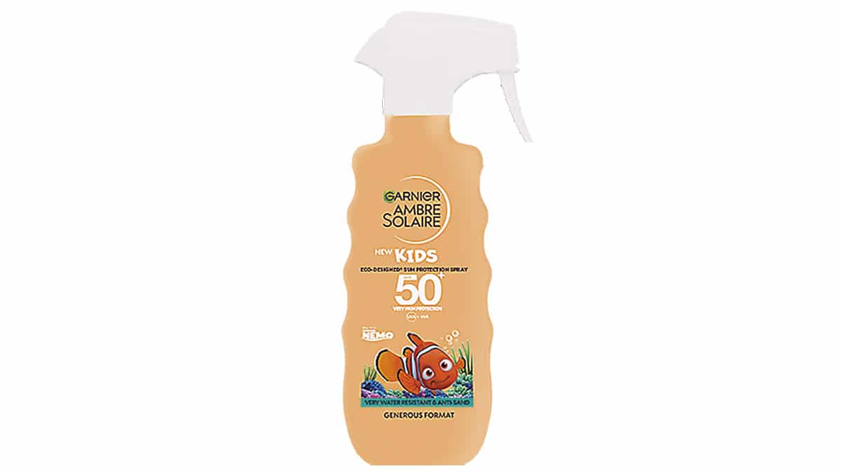 Παιδικό αντηλιακό σπρέι, Eco-Designed Sun Protection Spray SPF50+, Ambre Solaire, Garnier