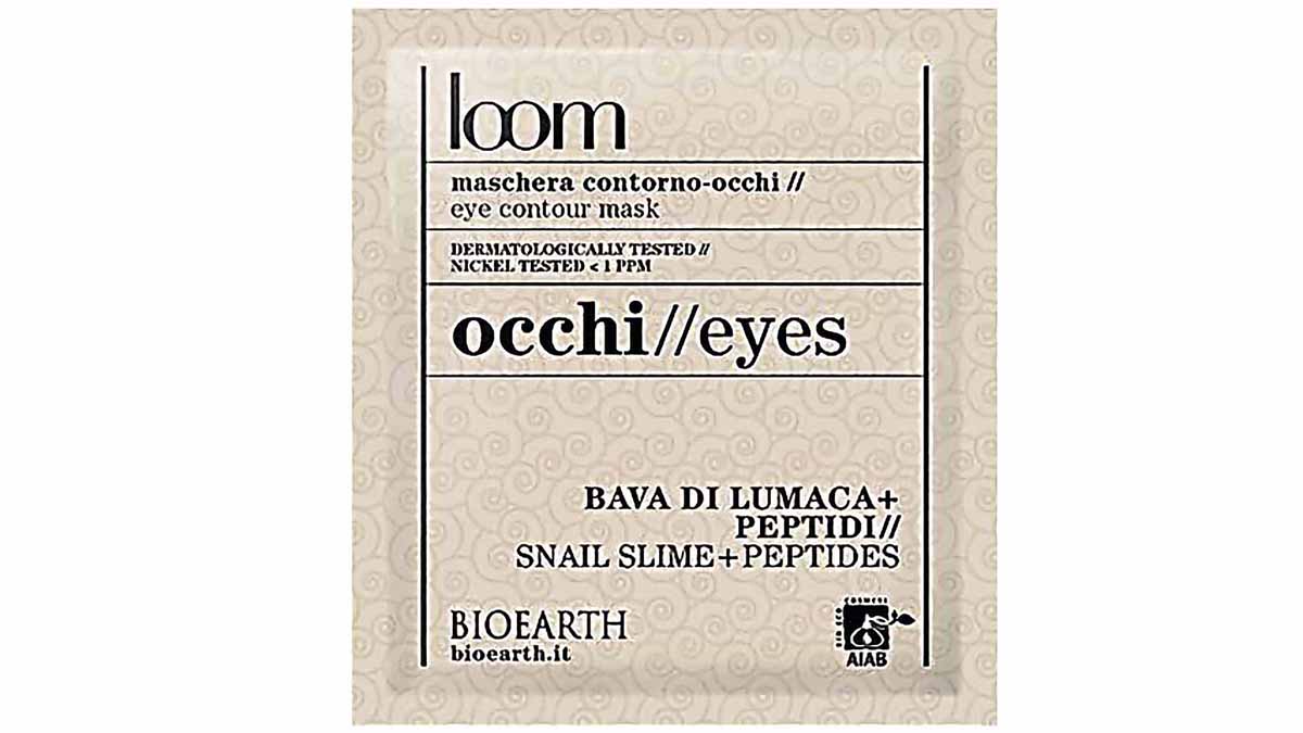 Μάσκαρα ματιών που μειώνει τα σημάδια του χρόνου, Lomm, Eyes, Eye Contour Mask Bioearth, (www.bioleon.gr)