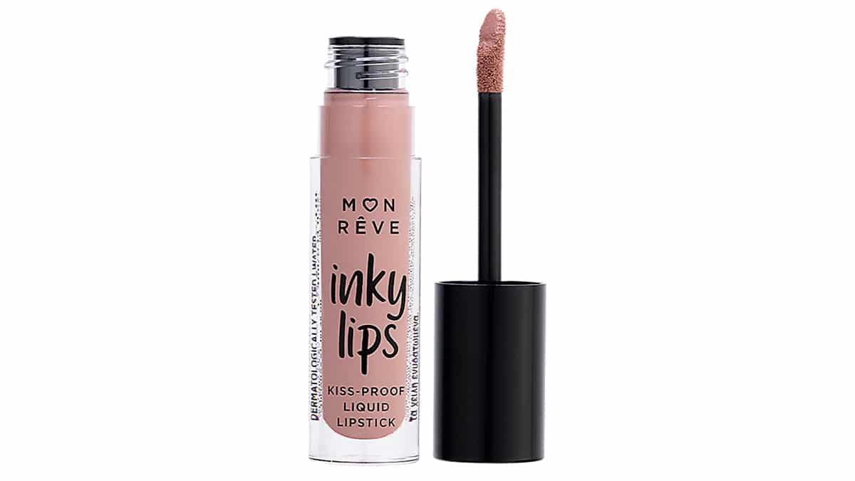 Υγρό ματ κραγιόν, Inky Lips, Kiss-Proof Liquid Lipstick No 12, Mon Rêve