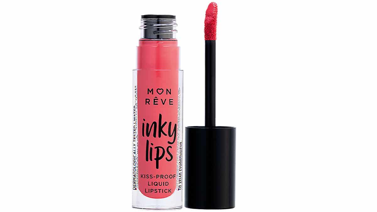 Υγρό ματ κραγιόν, Inky Lips, Kiss-Proof Liquid Lipstick No 18, Mon Rêve